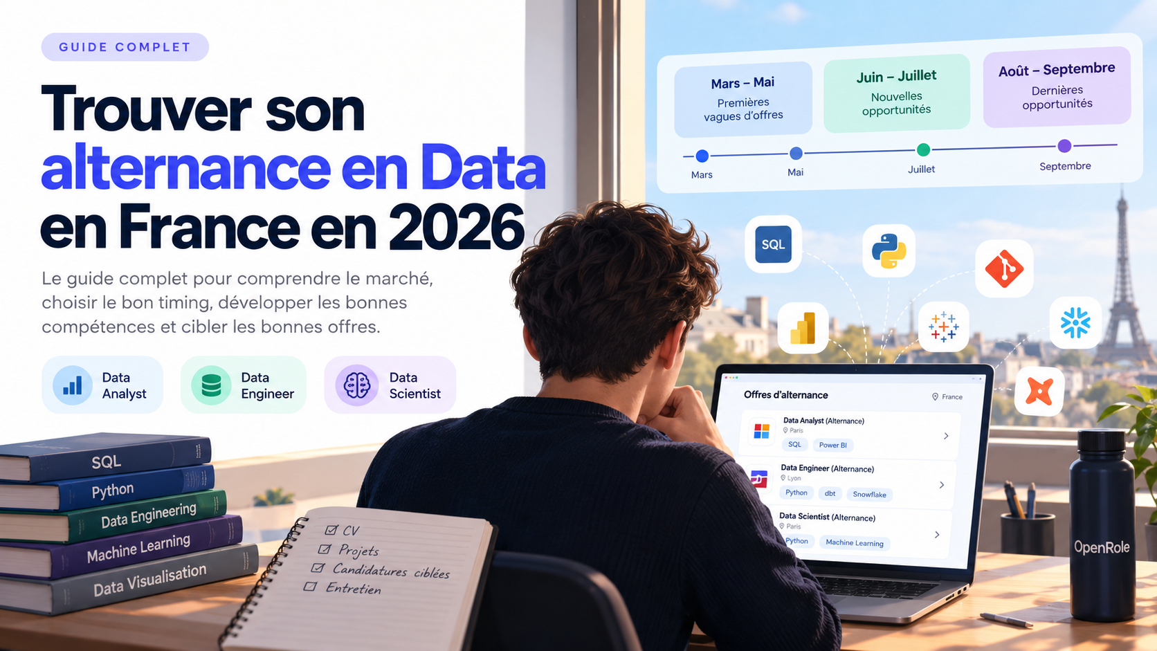 Trouver son alternance en Data en France en 2026 : Le Guide Complet